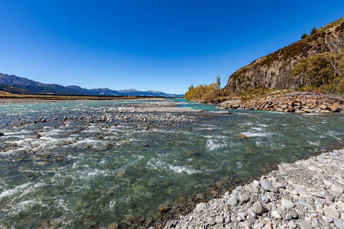 Hanmer River Art Paper Poster