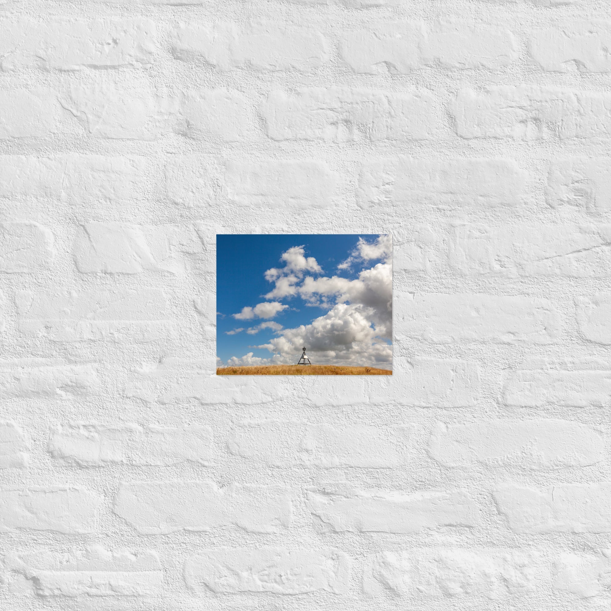 Hukatere Trig Station Art Paper Poster